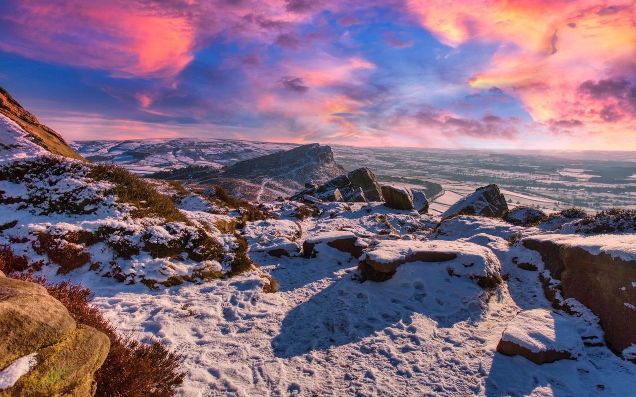 Extreme snow in 2010 may have ended the wallabies’ roam at The Roaches. Credit: Unsplash, ian kelsall