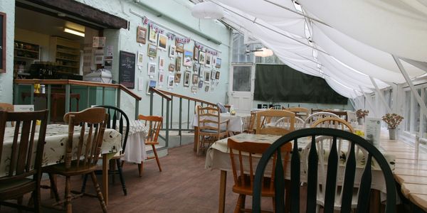 Tearoom in a garden