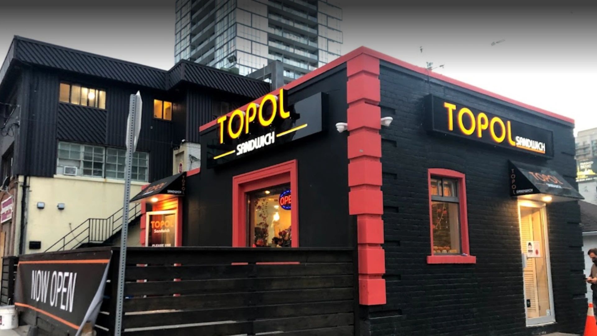 Topol Sandwich North York Branch located at Mel last man square in north of Sheppard and Yonge St
