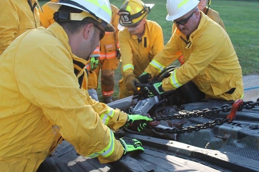 Extrication drill photo
