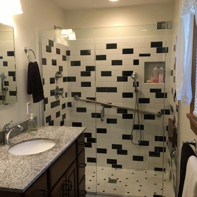 bathroom remodel by paradis remodeling