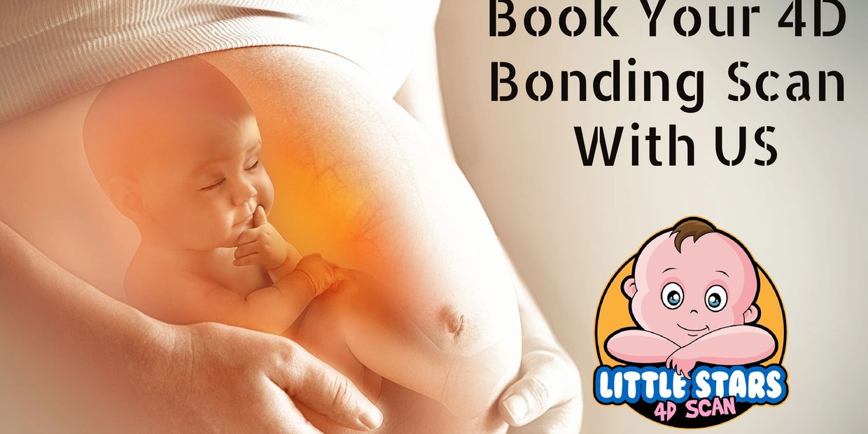 Experience the joy of seeing your baby in a 4D bonding scan with Little Stars 4D Pregnancy Scan 