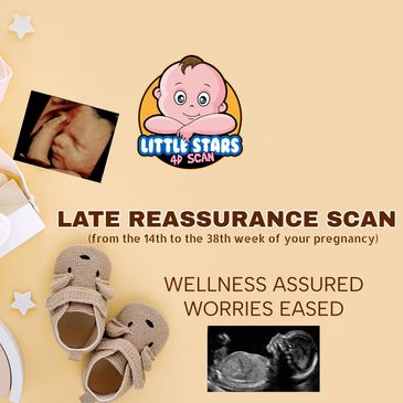 Reassurance Scan - Well-Being and Health Check Scan for Baby - Little Stars 4D Scan Nottingham