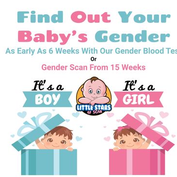 Gender Scan, SneakPeek Test, Gender Blood Test, Little Stars 4D Scan Nottingham