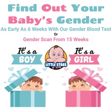 Gender Scan, SneakPeek Test, Gender Blood Test, Little Stars 4D Scan Nottingham