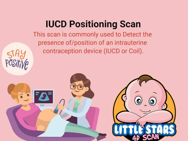 IUCD Scan, Intrauterine Contraceptive Device Scan, Little Stars 4D Scan, Pelvic & Fertility Scans