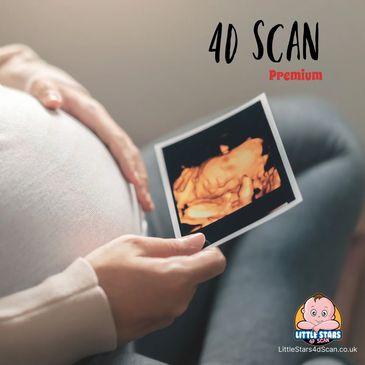 Premium 4D Scan | Little Stars 4D Scan Nottingham