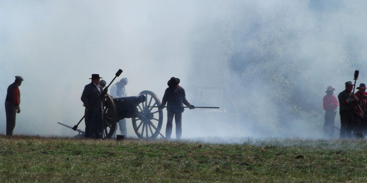 Confederate artillery, Pilot Knob