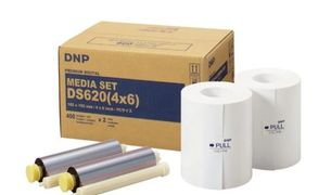 DNP Ds620A media Kit de papel y tinta para impresora DS620-A
