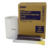 DNP ID500 media papel y tinta para foto carnet y pasaporte.