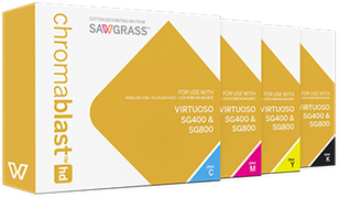 Chromablast HD - Cartuchos de tintas sawgrass impresora printer