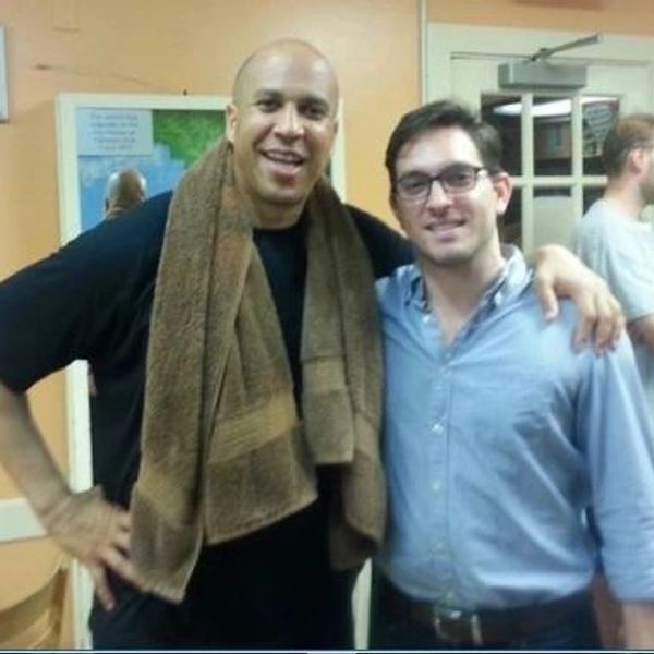 Mike Apsan-Orgera, Senator Corey Booker