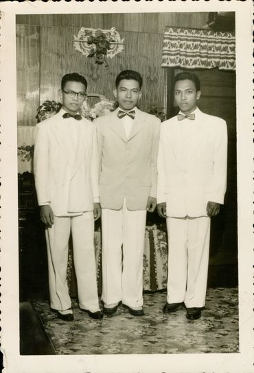 Dad, Uncle Ted, and Uncle Pepe