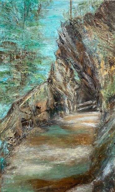 Rock Bridge 30h x 18w