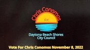 
Chris Conomos For
Daytona Beach Shores
City Council

