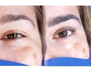 Miami lash lift and tint