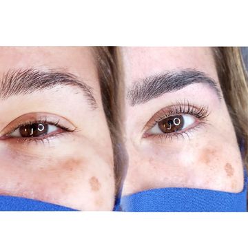 Miami lash lift and tint