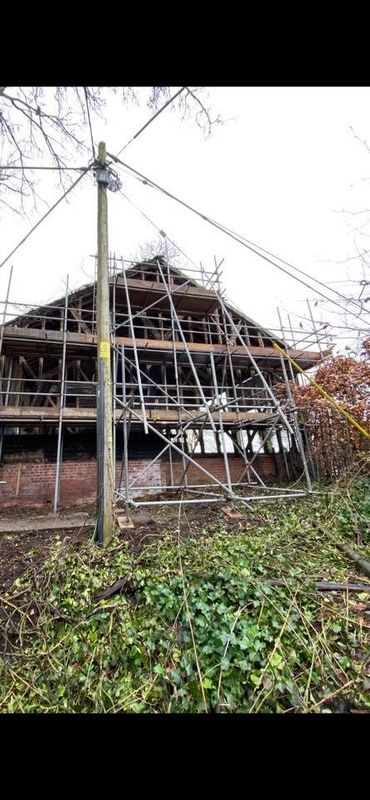 C21 Scaffolding, scaffolding, heritage
