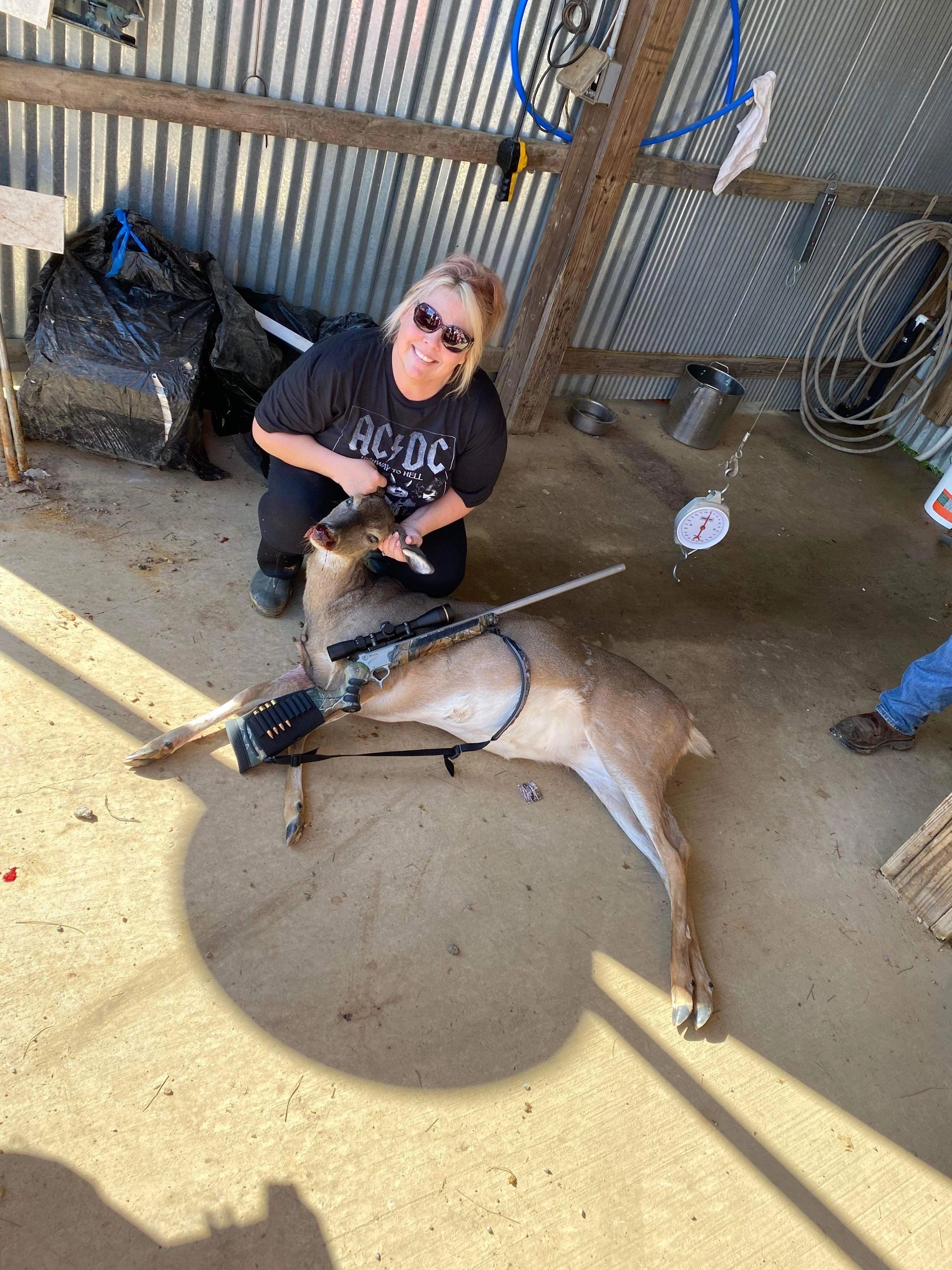 140 lb doe, camp record