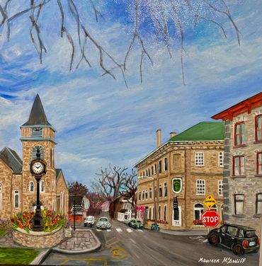 The Gift of Time, my Spring vision presented to Merrickville-Wolford. This project is taking flight 