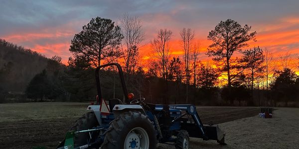 Evenings on the farm are our favorite