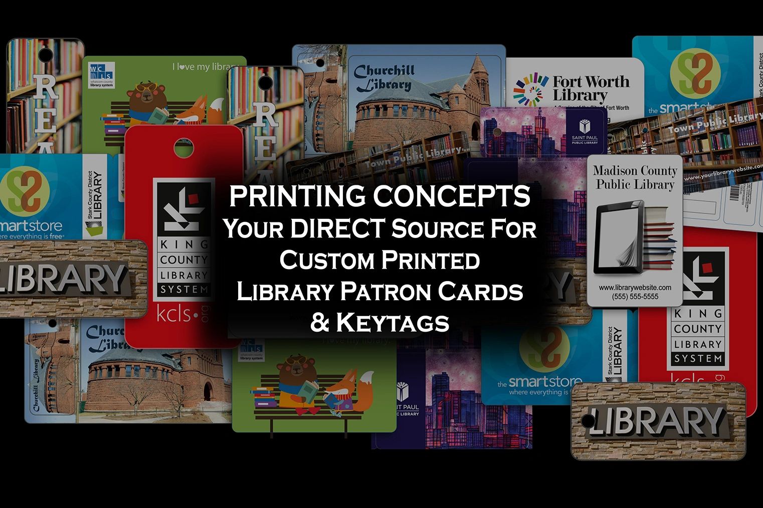 Custom Library Cards