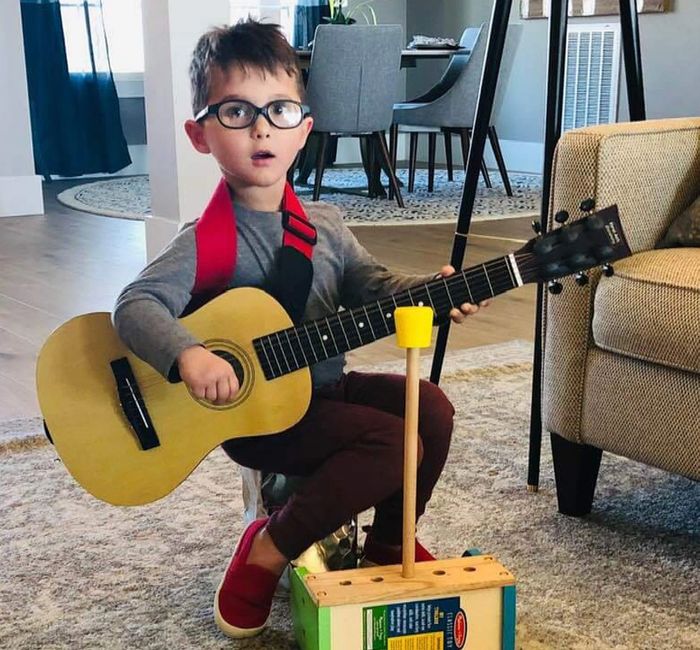 Nephew with Guitar