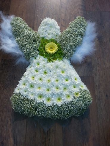 An angel tribute for funerals