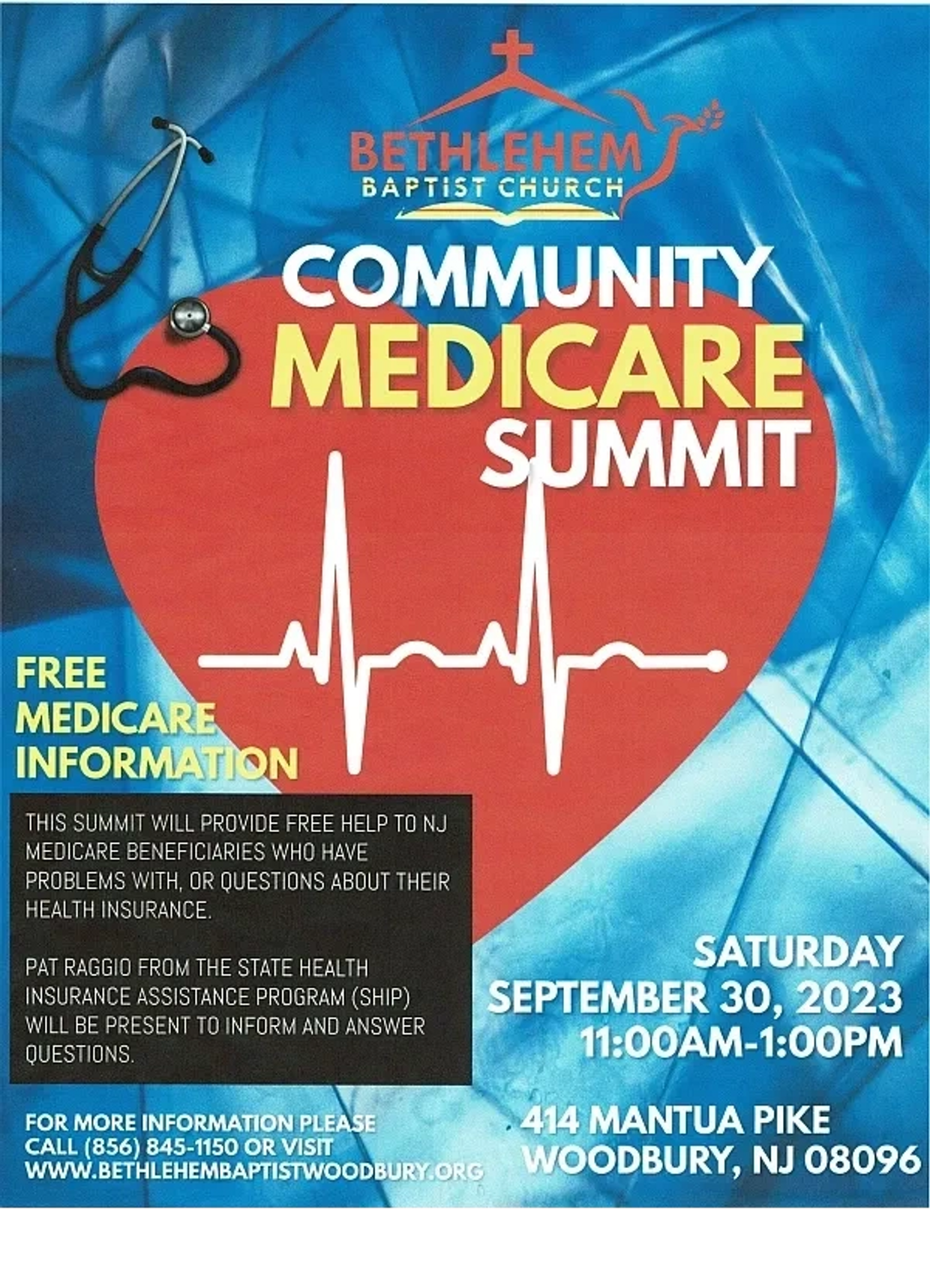 Community Medicare Summit poster