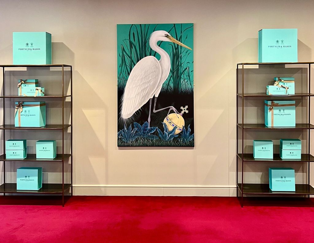 The Imperial Egret at Fortnum & Mason