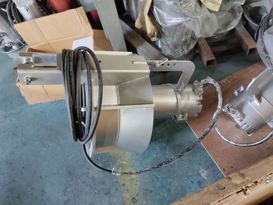 a submersible reflux pump on the ground