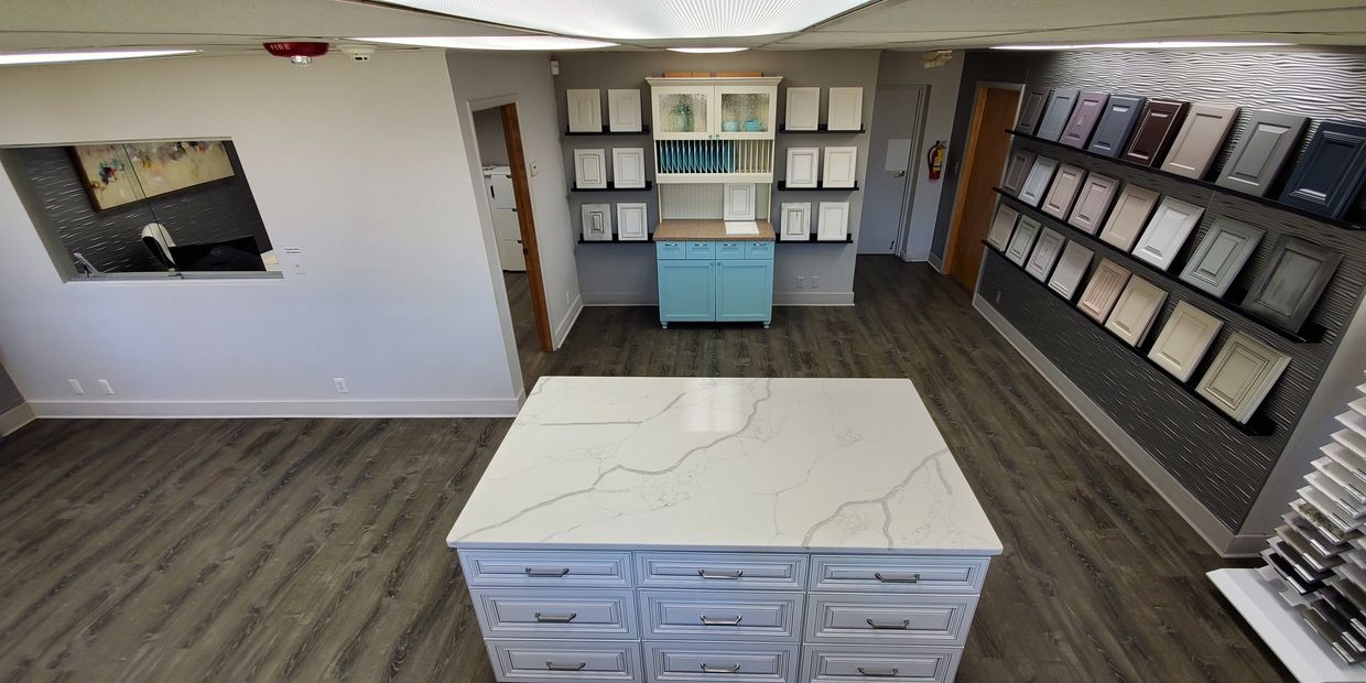 Image of The Cabinet Finishers' showroom in Farmington Hills, MI