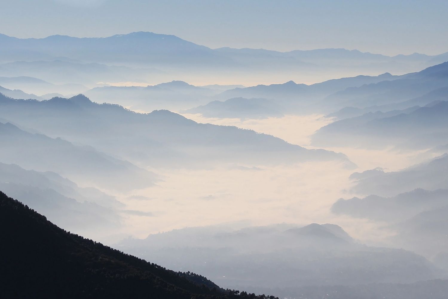 sky gazing meditation to discover true  nature of mind