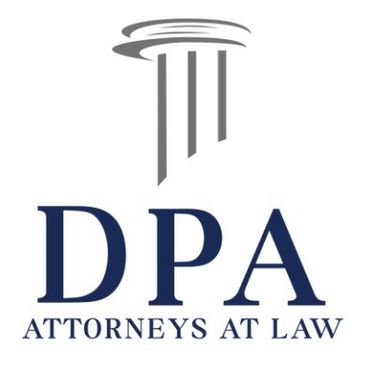 Logo of DPA Attorneys at Law with a stylized column graphic.
