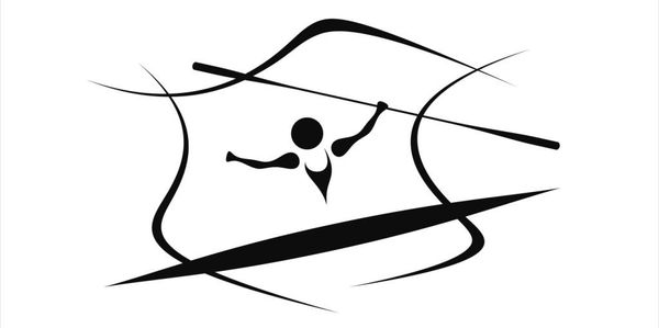 The beautiful balance brace, a fundamental rolling skill.