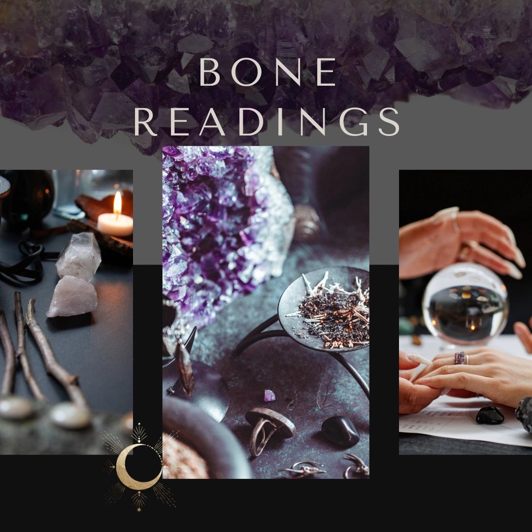 In divination bone readings, each reading carries symbolic meaning providing spiritual guidance 