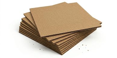 Single layer corrugated pads and pallet layer sheets for load protection and product separation