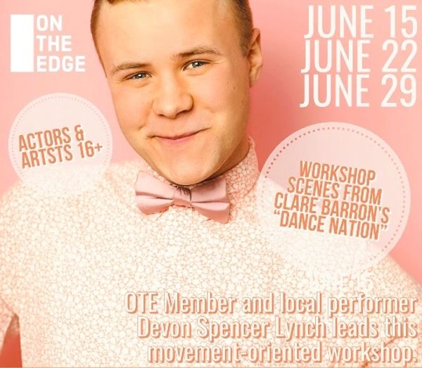 Devon Spencer Lynch leads a movement workshop based on Clare Barron's Dance Nation.