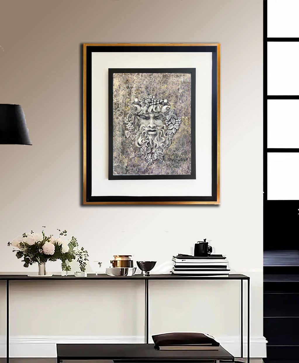 Surrealistic Faces Of Stone
