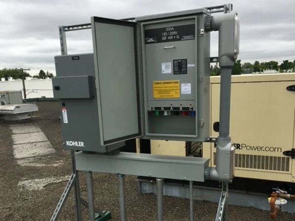 Industrial outdoor electrical panel 