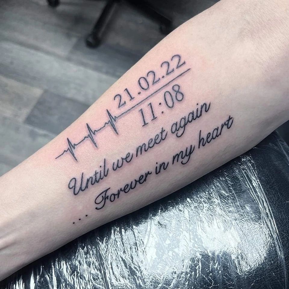 until we meet again tattoo letterTikTok Search