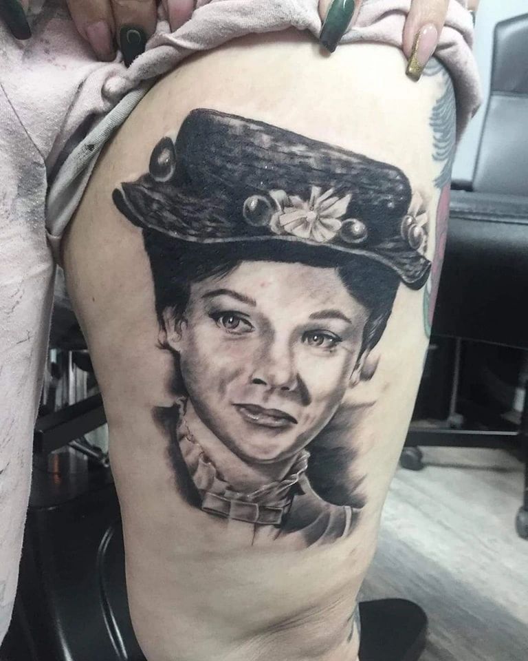 Just A Spoon Full Of Mary Poppins Tattoos  Tattoodo