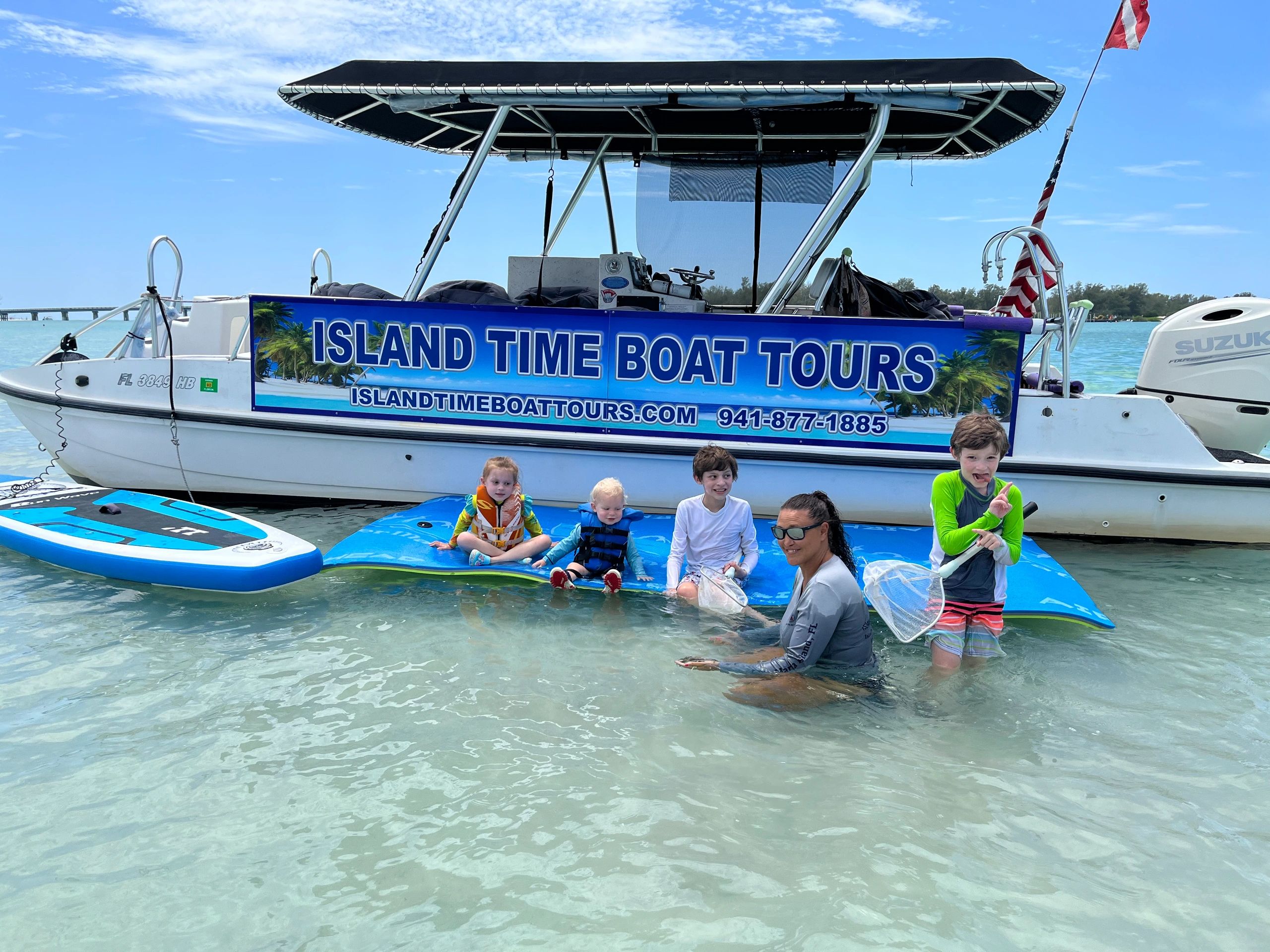 Island Time Boat Tours LLC - Boat Dolphin Tour