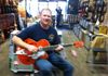 A glorious day buying a new Candy Tangerine Hot Rod Gretsch