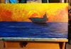 Going Home  12 X 24 - Acrylic on Canvas $150
