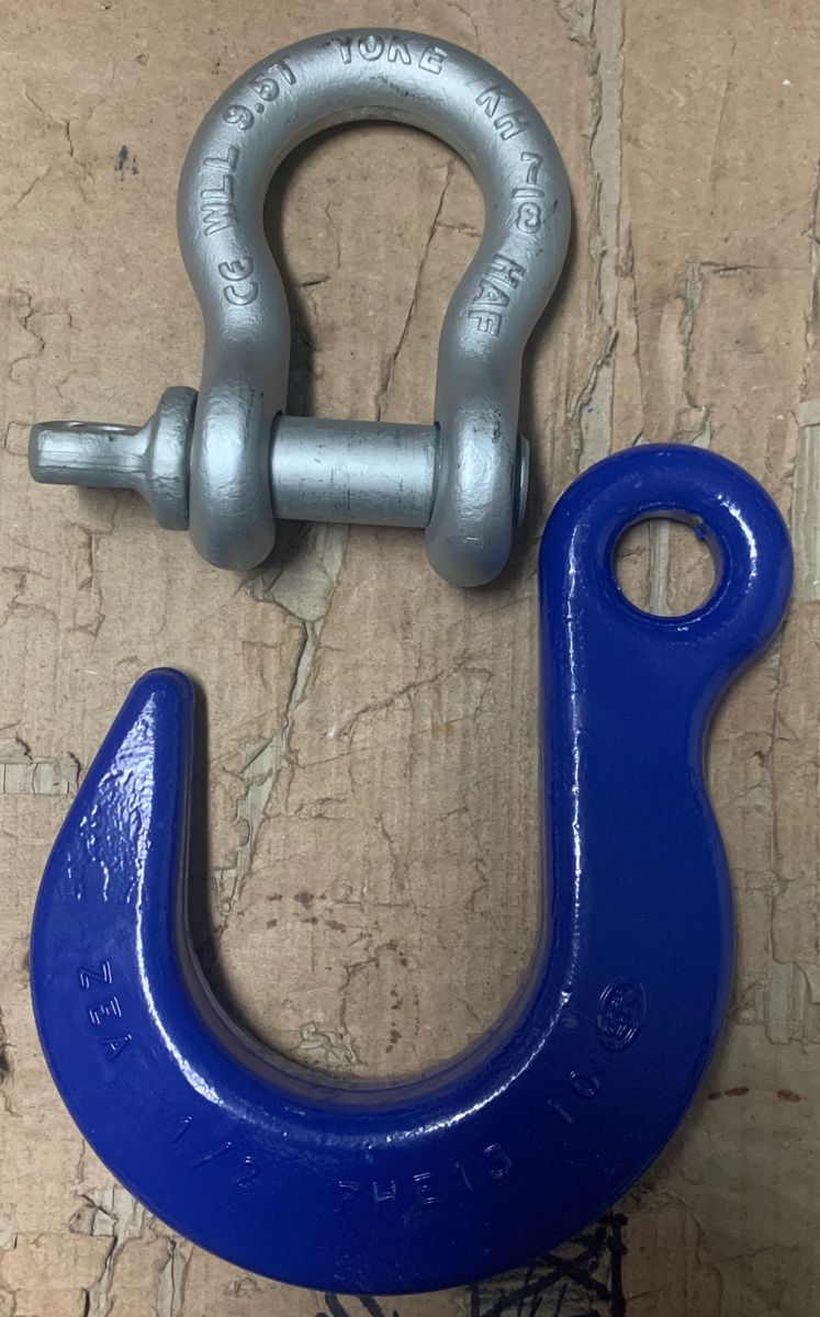 PEERLESS FSA063 Foundry Hook,9//32 in.,800 lb.,Weld On
