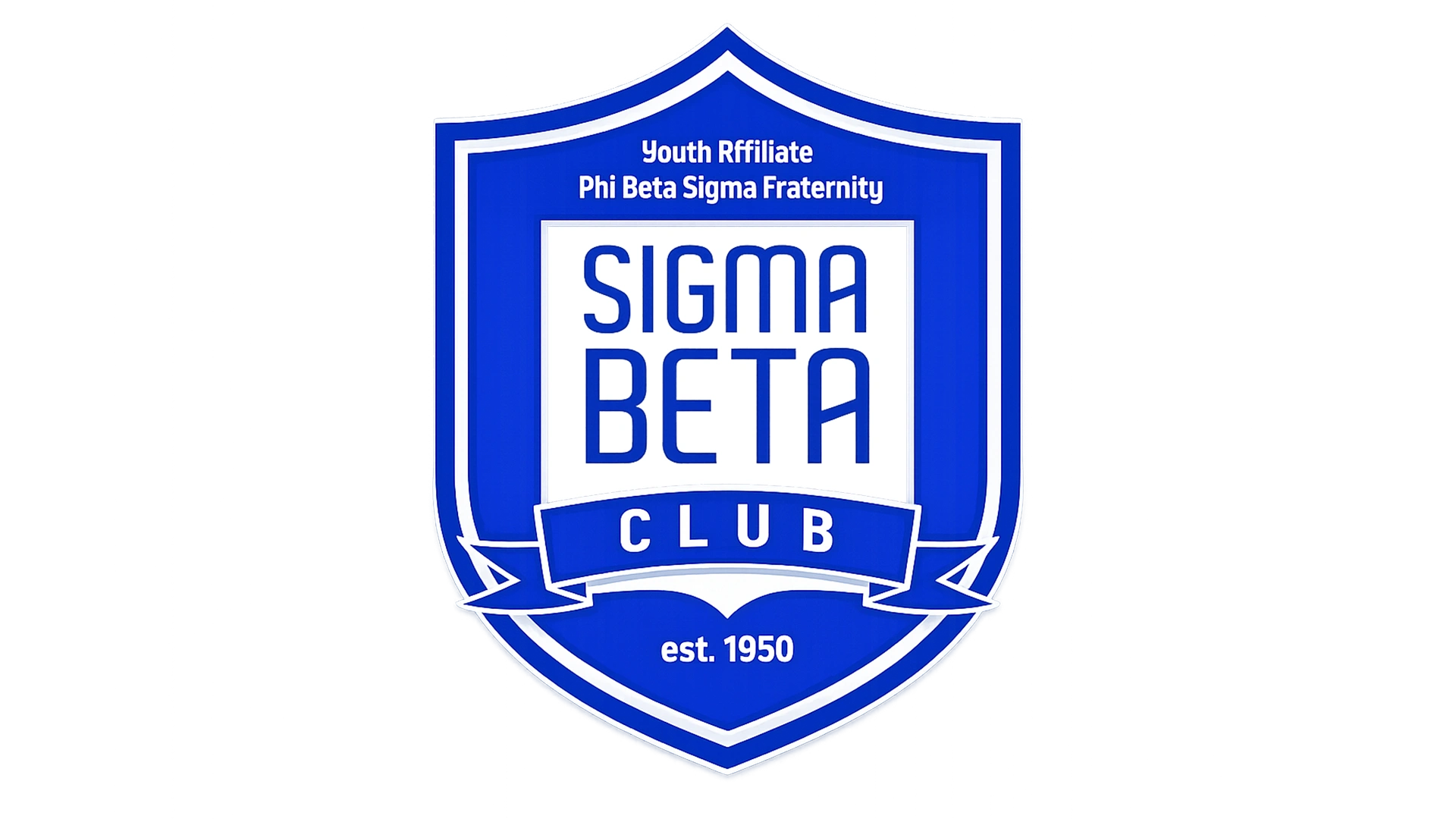 Logo of Sigma Beta Club, a youth affiliate of Phi Beta Sigma Fraternity.