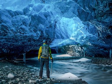 Ice cave Iceland