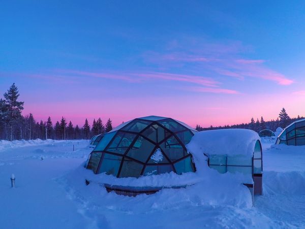 snow in Finland