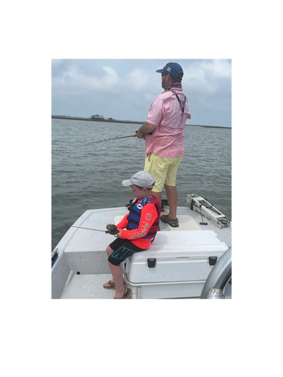 Fishing with children